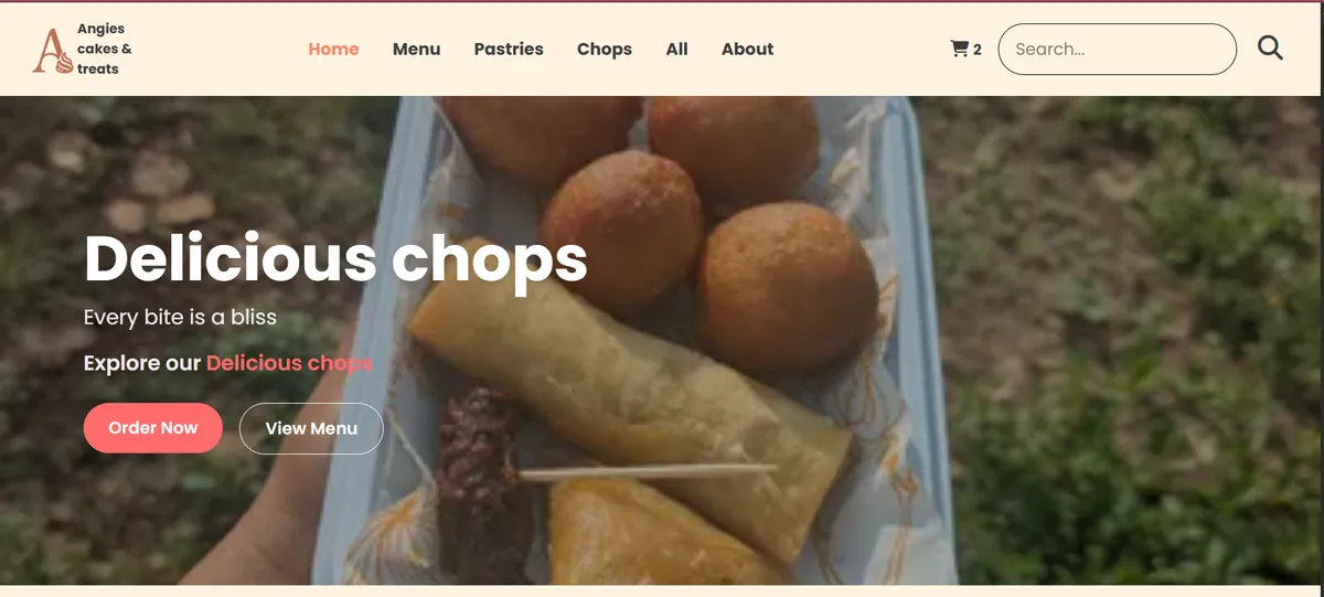 Angies Cakes screenshot