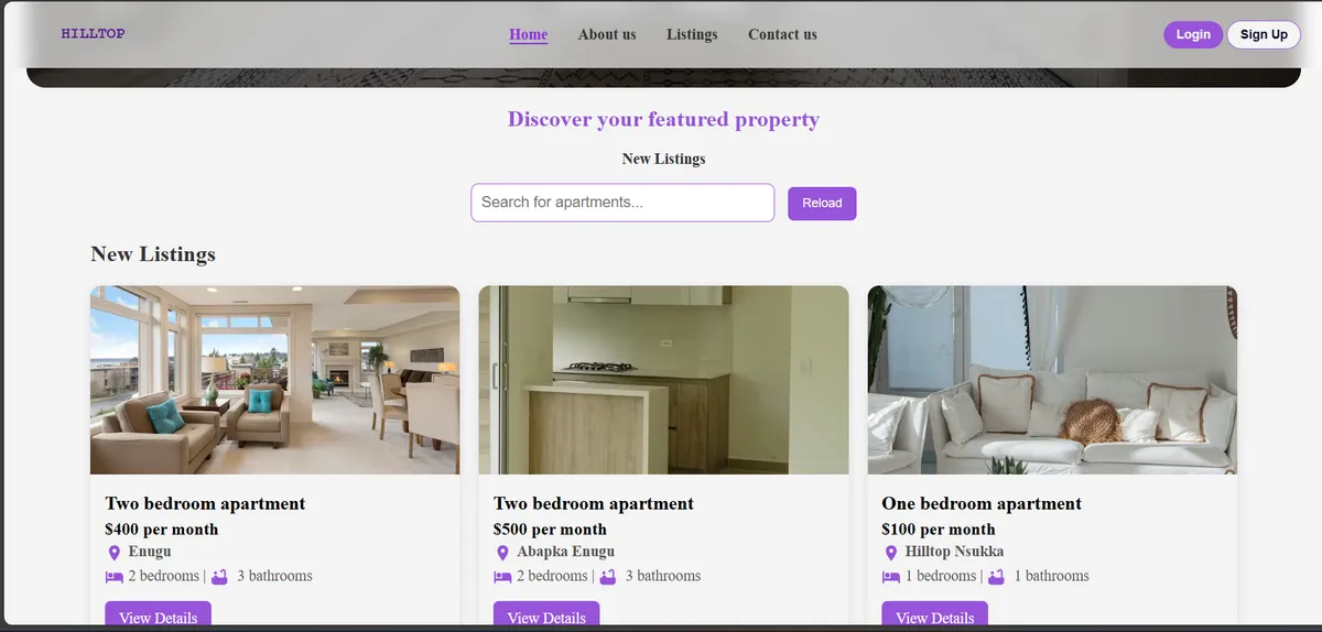 AirBNB screenshot
